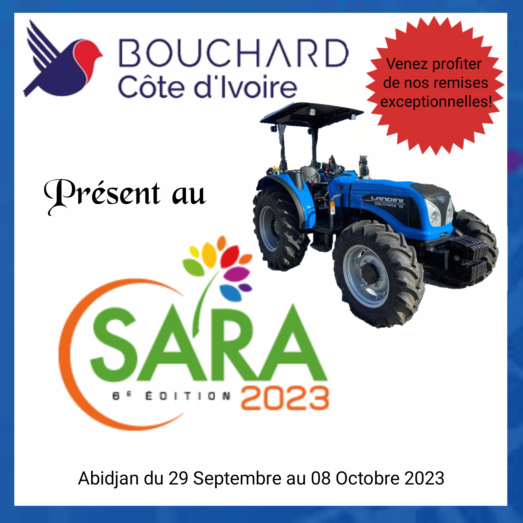 BOUCHARD CÔTE d'ivoire au Sara